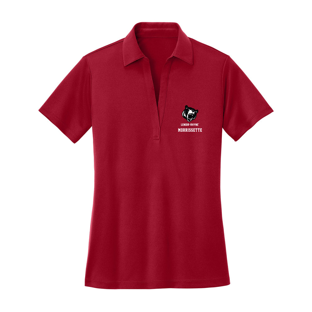 Lenoir Rhyne - NCAA Baseball : Wagner Morrissette - Women's Activewear Polo Shirt-0