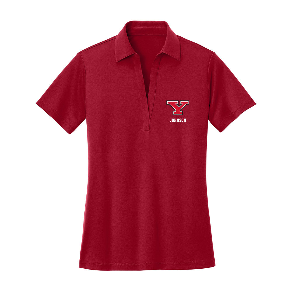 Youngstown State - NCAA Baseball : Jack Johnson - Women's Activewear Polo Shirt-0