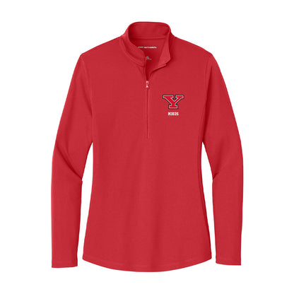 Youngstown State - NCAA Baseball : Brandon Mikos - Women's Lightweight Quarter Zip Jacket-0