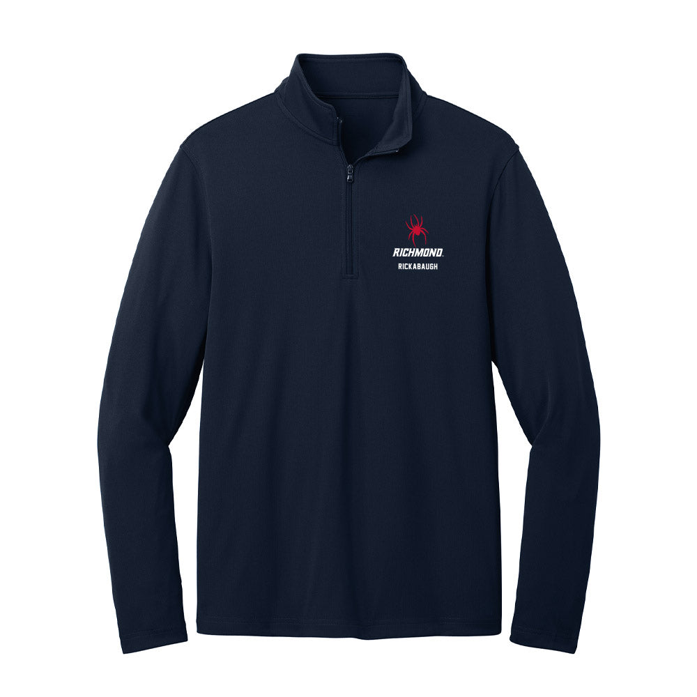 Richmond - NCAA Baseball : RJ Rickabaugh - Lightweight Quarter Zip Jacket-0