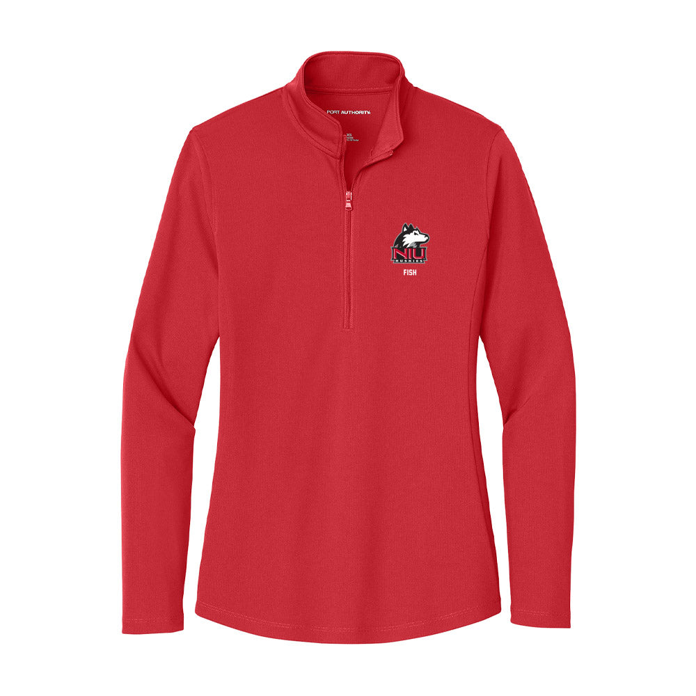 Northern Illinois - NCAA Softball : Kylie Fish - Women's Lightweight Quarter Zip Jacket-0