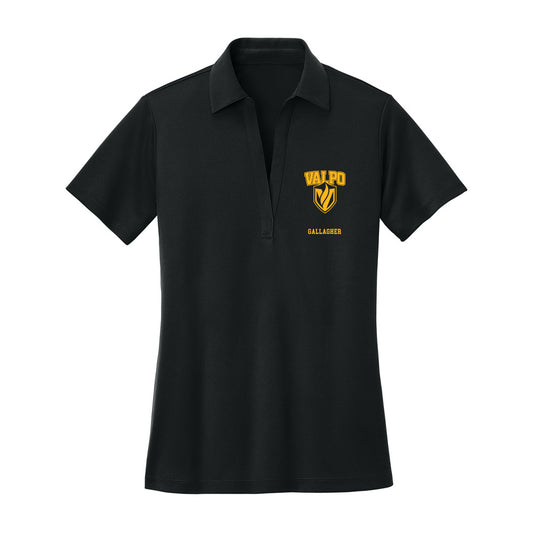 Valpo - NCAA Softball : Mackenzie Gallagher - Women's Activewear Polo Shirt-0