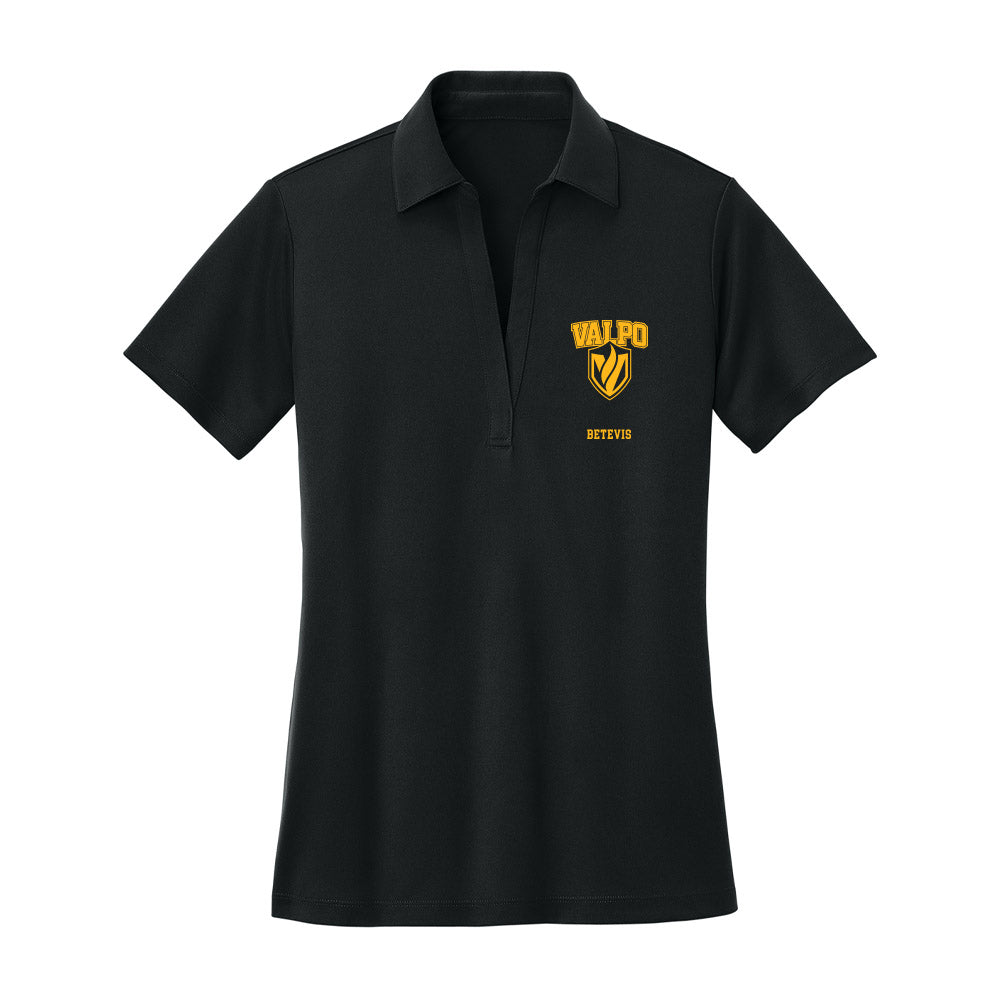 Valpo - NCAA Baseball : George Betevis - Women's Activewear Polo Shirt-0