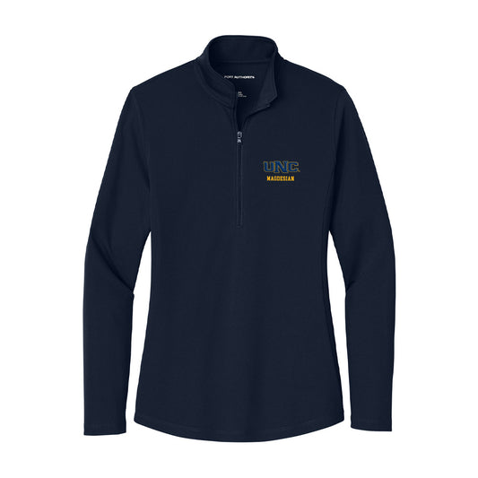 UNCO - NCAA Women's Cross Country : Ania Magdesian - Women's Lightweight Quarter Zip Jacket-0