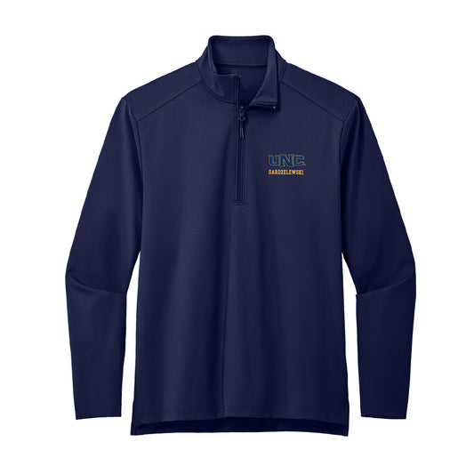 UNCO - NCAA Football : Asher Gardzelewski - Premium Quarter Zip Jacket-0