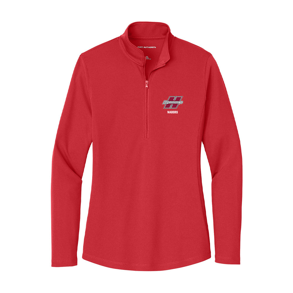 Henderson State - NCAA Baseball : Dylan Nabors - Women's Lightweight Quarter Zip Jacket-0