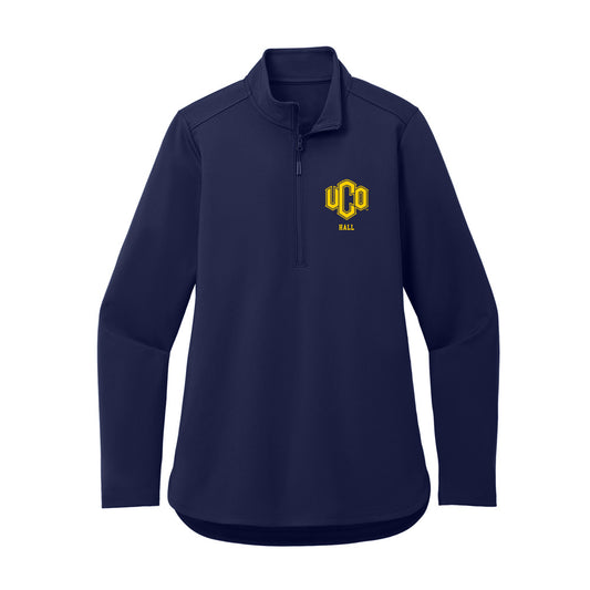 UCO - NCAA Women's Golf : Grace Hall - Women's Premium Quarter Zip Jacket-0