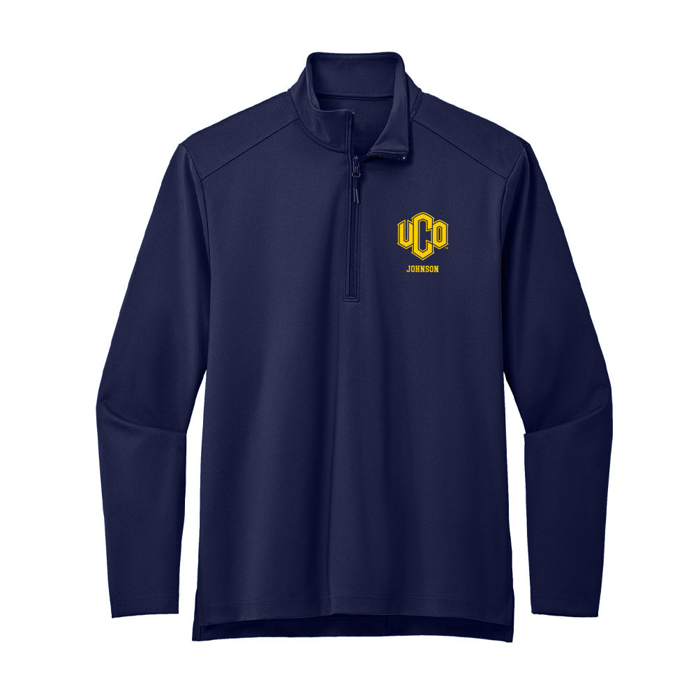 UCO - NCAA Women's Soccer : Makala Johnson - Premium Quarter Zip Jacket-0