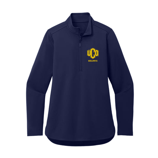 UCO - NCAA Baseball : Brody Berlowitz - Women's Premium Quarter Zip Jacket-0