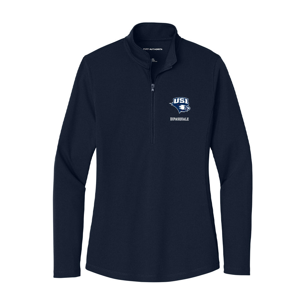 USI - NCAA Baseball : Ean DiPasquale - Women's Lightweight Quarter Zip Jacket-0