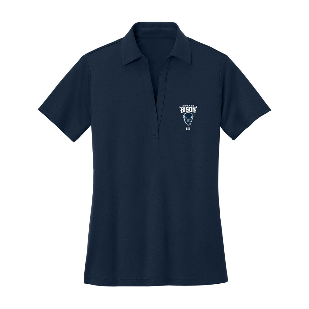 Howard - NCAA Softball : Na'khia Lee - Women's Activewear Polo Shirt-0