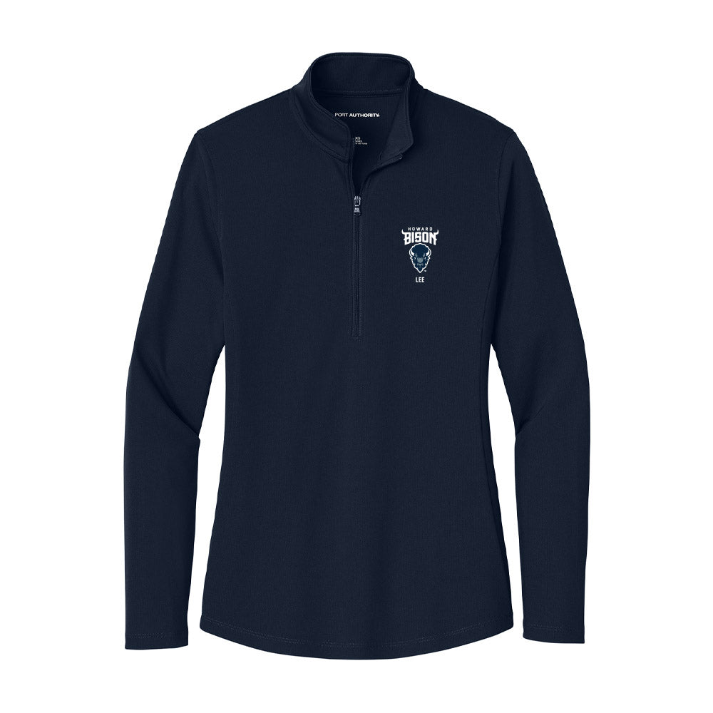 Howard - NCAA Softball : Na'khia Lee - Women's Lightweight Quarter Zip Jacket-0