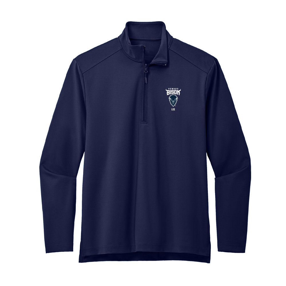 Howard - NCAA Softball : Na'khia Lee - Premium Quarter Zip Jacket-0