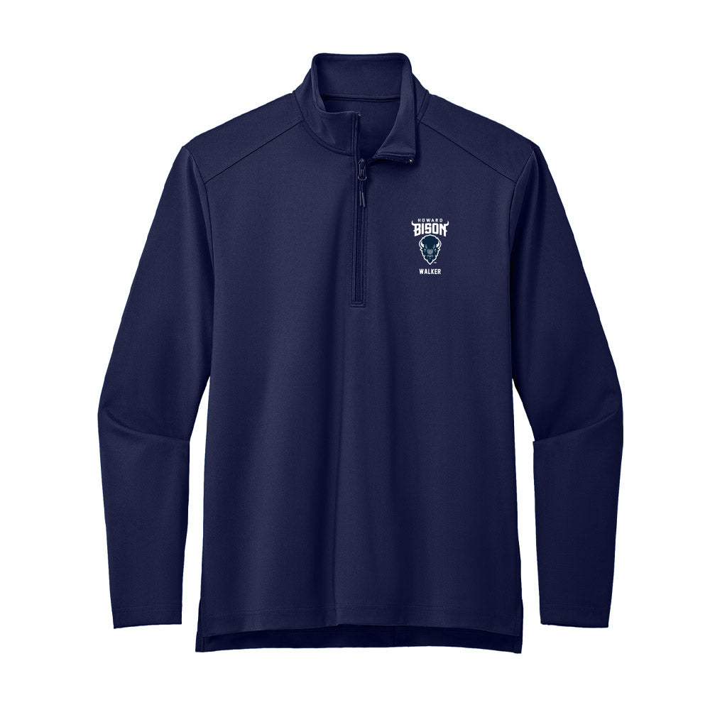 Howard - NCAA Women's Lacrosse : Sawyer Walker - Premium Quarter Zip Jacket-0