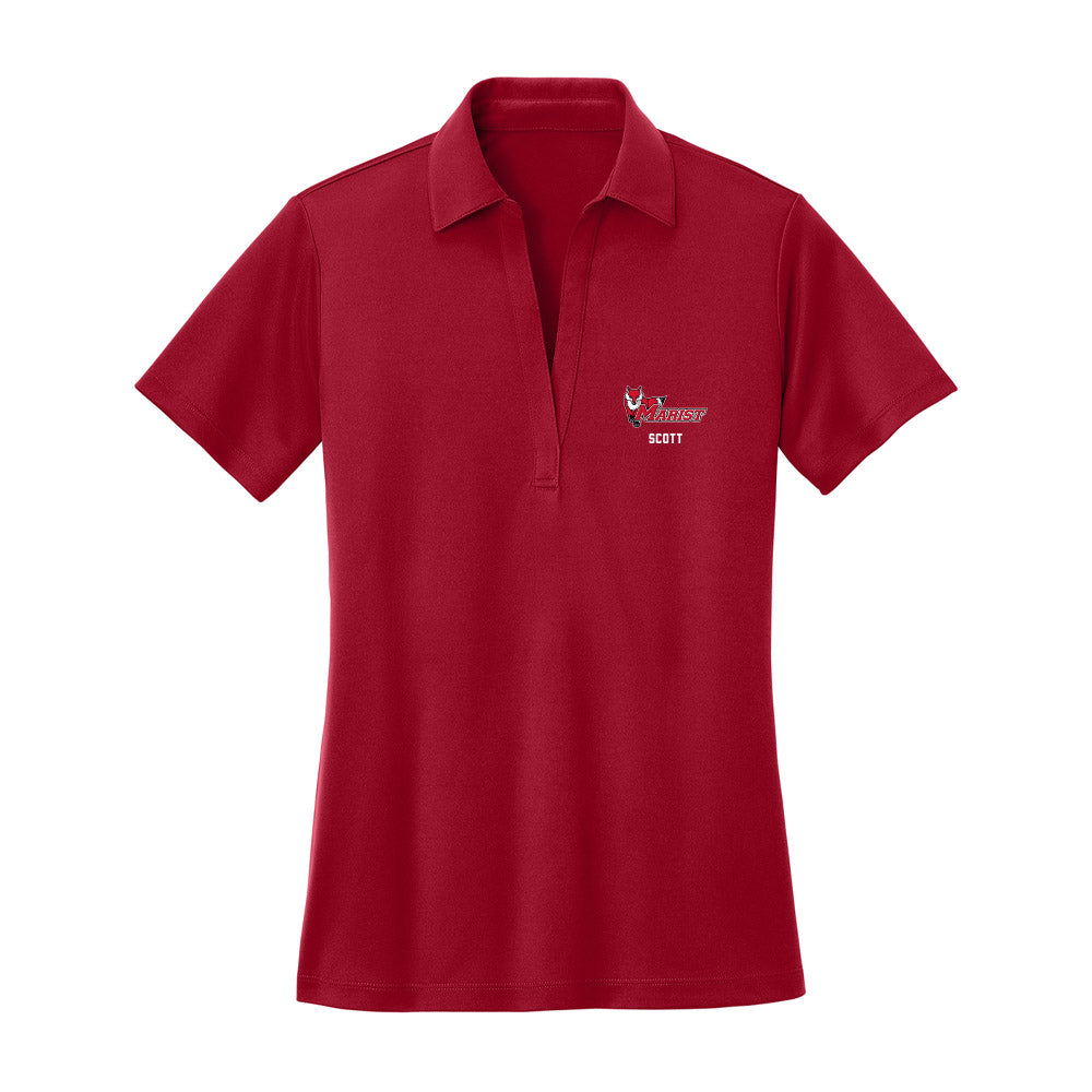 Marist - NCAA Football : Maurice Scott - Women's Activewear Polo Shirt-0