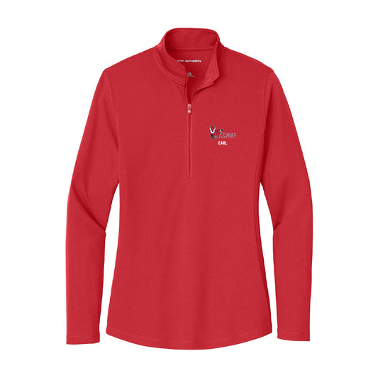 Marist - NCAA Football : Bruce Earl - Women's Lightweight Quarter Zip Jacket-0