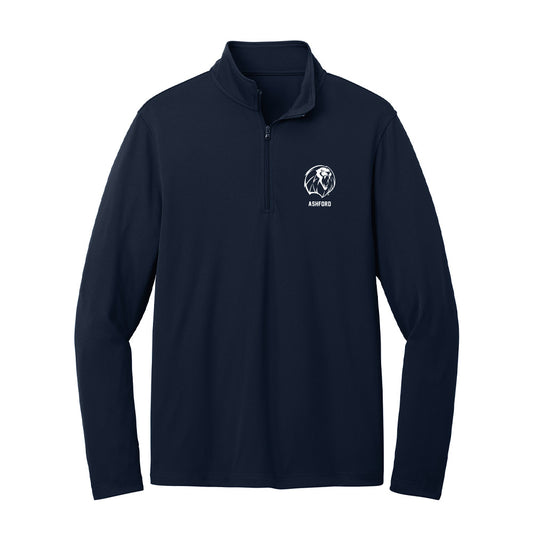 UA Fort Smith - NCAA Men's Basketball : Will Ashford - Lightweight Quarter Zip Jacket-0