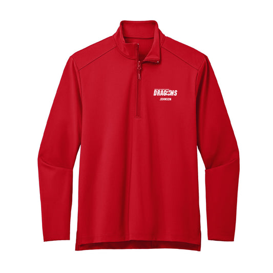 MSUM - NCAA Women's Volleyball : Annaka Johnson - Premium Quarter Zip Jacket-0