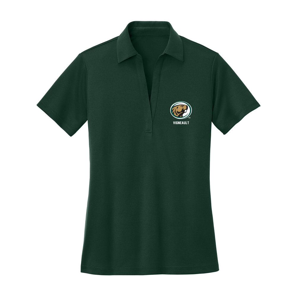 Bemidji State - NCAA Men's Ice Hockey : Benjamin Vigneault - Women's Activewear Polo Shirt-0