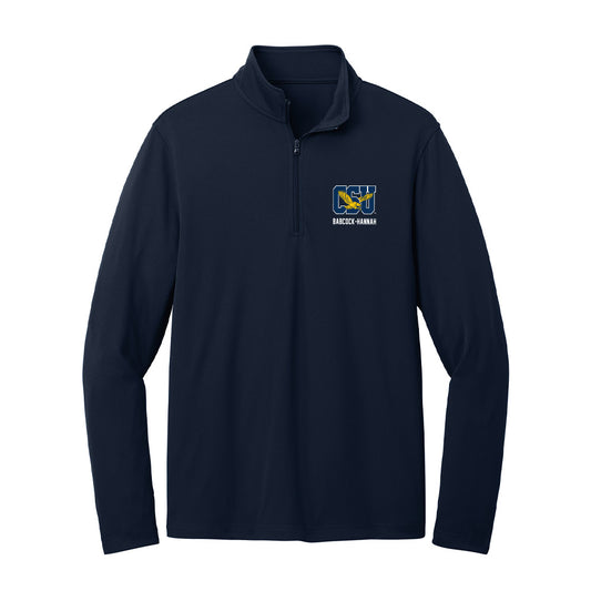 Coppin State - NCAA Women's Tennis : Brandy Alexis Babcock-Hannah - Lightweight Quarter Zip Jacket-0