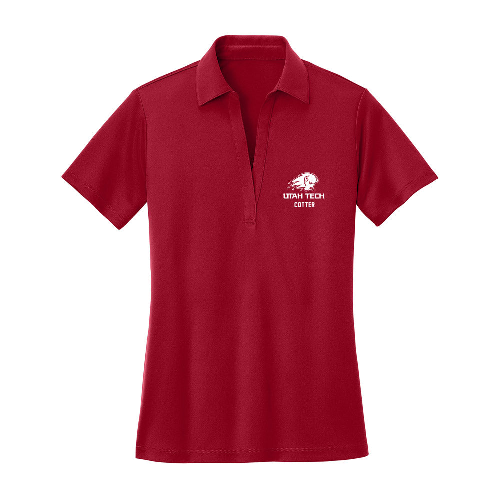 Utah Tech - NCAA Women's Soccer : Ella Cotter - Women's Activewear Polo Shirt-0