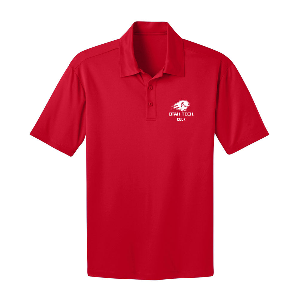 Utah Tech - NCAA Men's Track & Field : Ethan Cook - Activewear Polo Shirt-0
