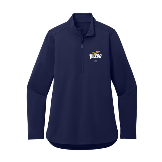 Toledo - NCAA Football : Josh Lee - Women's Premium Quarter Zip Jacket-0