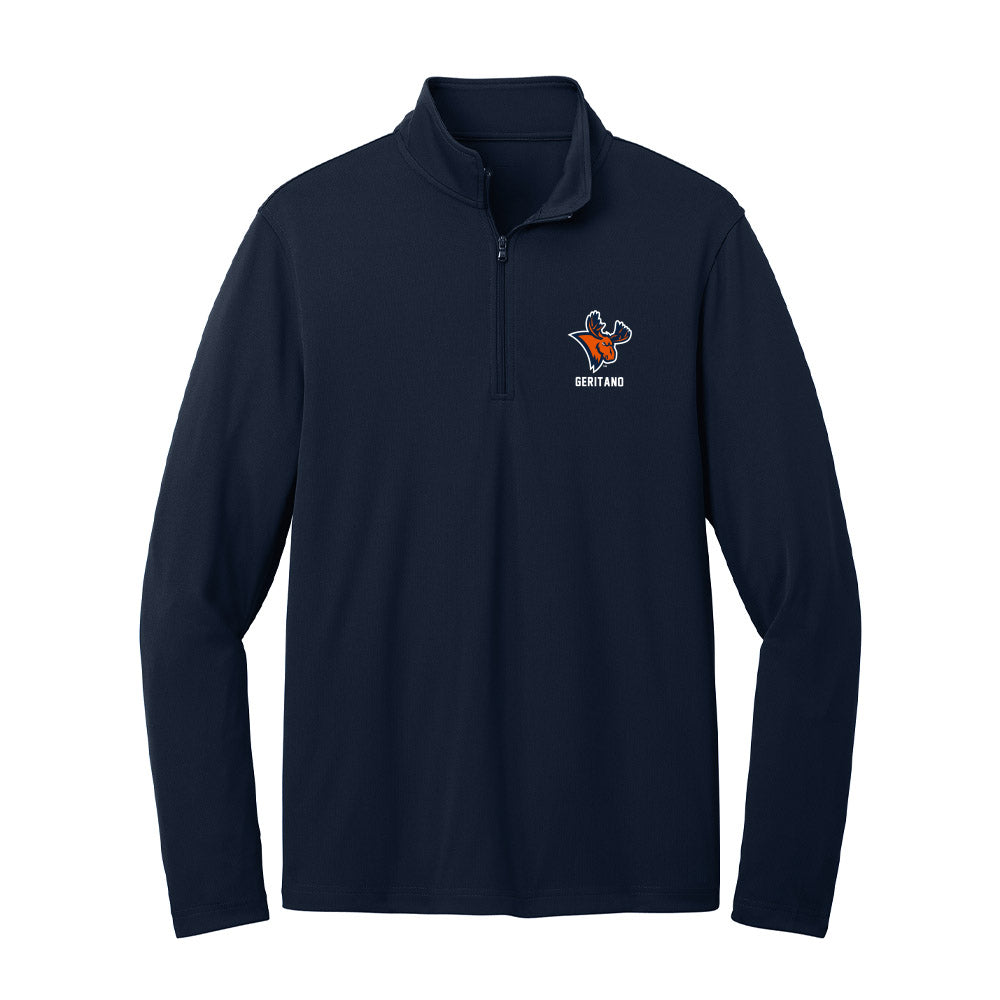 Utica - NCAA Wrestling : Vincent Geritano - Lightweight Quarter Zip Jacket-0