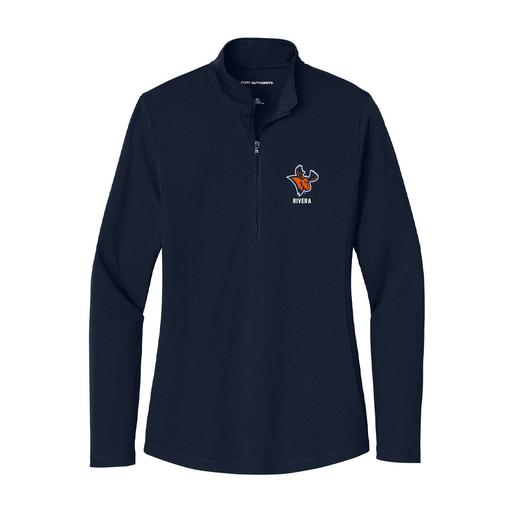 Utica - NCAA Football : Tyler Rivera - Women's Lightweight Quarter Zip Jacket-0