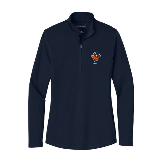 Utica - NCAA Women's Field Hockey : Alannah Nole - Women's Lightweight Quarter Zip Jacket-0