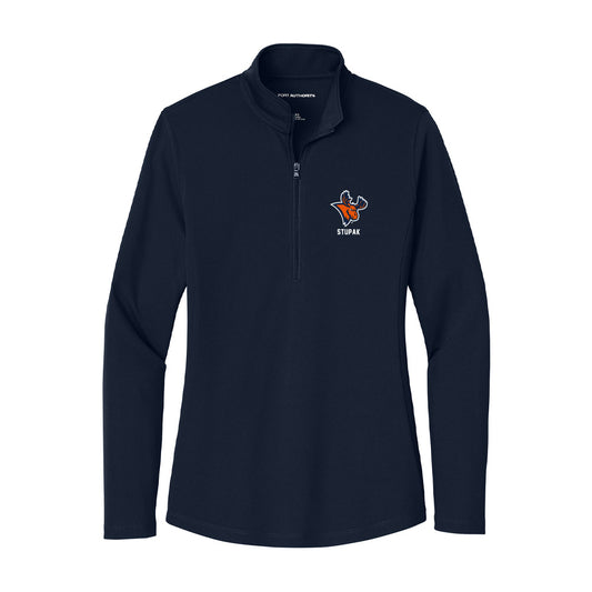 Utica - NCAA Football : Cayden Stupak - Women's Lightweight Quarter Zip Jacket-0