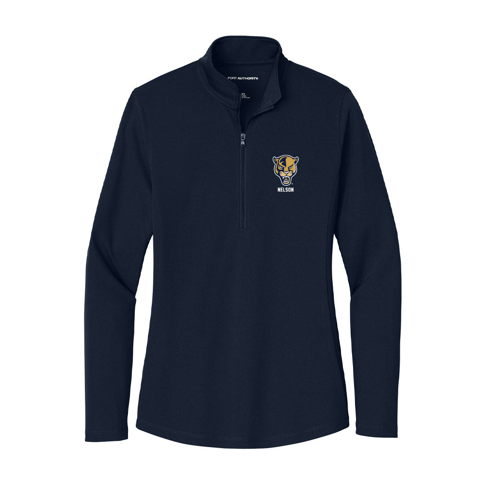 FIU - NCAA Football : Eric Nelson - Women's Lightweight Quarter Zip Jacket-0