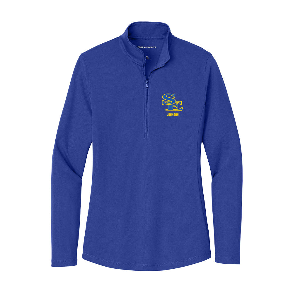 Southeastern - NCAA Men's Track & Field : Jada Johnson - Women's Lightweight Quarter Zip Jacket-0