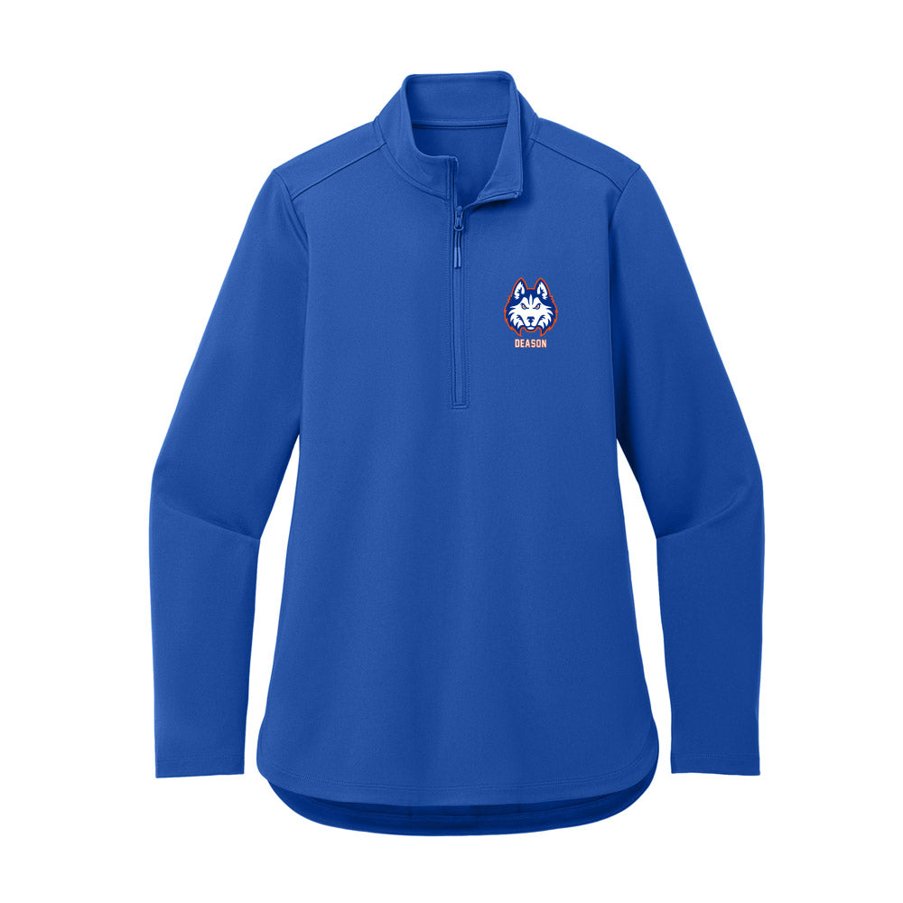 HCU - NCAA Football : Amari Deason - Women's Premium Quarter Zip Jacket-0