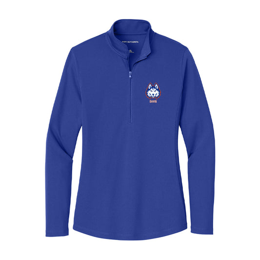 HCU - NCAA Baseball : Chase Davis - Women's Lightweight Quarter Zip Jacket-0