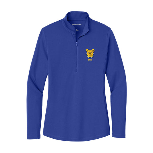North Carolina A&T - NCAA Football : Steven Davis - Women's Lightweight Quarter Zip Jacket-0
