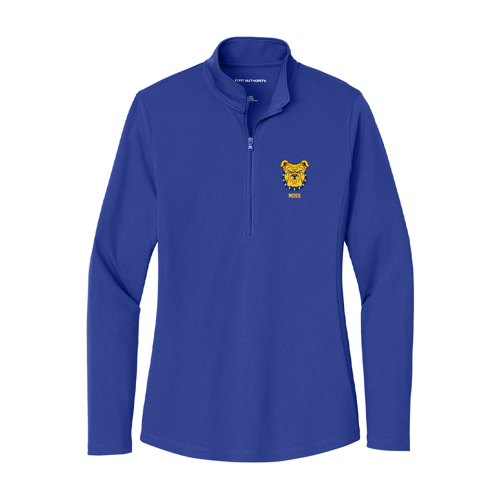 North Carolina A&T - NCAA Softball : Jamari Moss - Women's Lightweight Quarter Zip Jacket-0