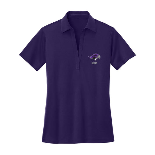 Stonehill - NCAA Football : George Nelson - Women's Activewear Polo Shirt-0