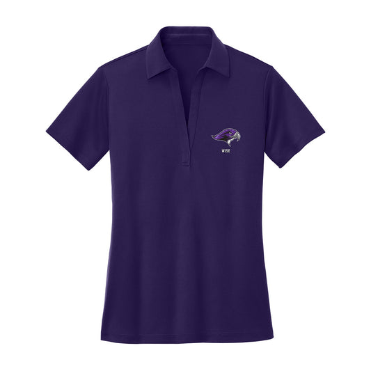 Stonehill - NCAA Women's Ice Hockey : Peyton Wise - Women's Activewear Polo Shirt-0