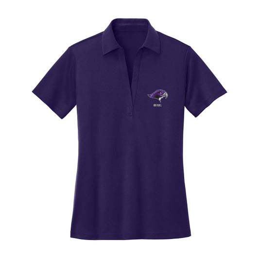 Stonehill - NCAA Women's Lacrosse : Val Beigel - Women's Activewear Polo Shirt-0