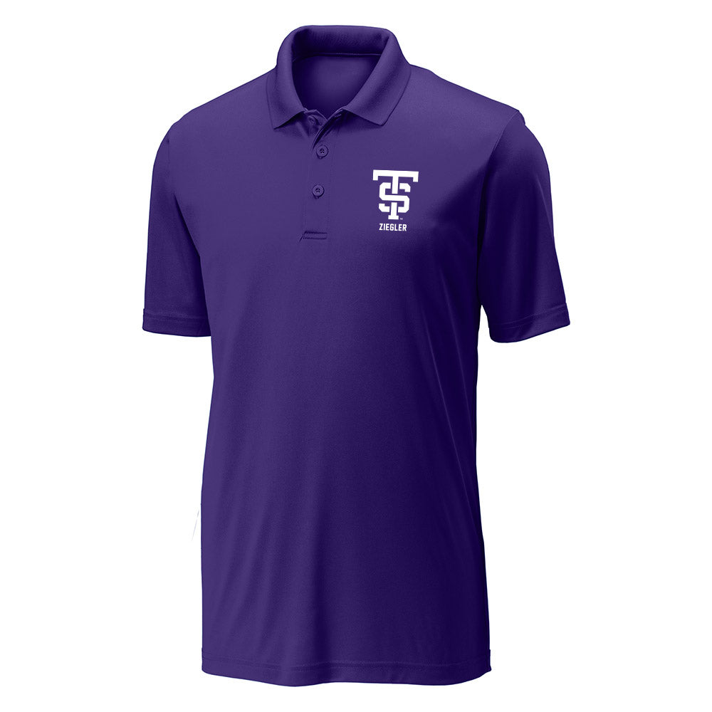UST - NCAA Football : Isaac Ziegler - Activewear Polo Shirt-0