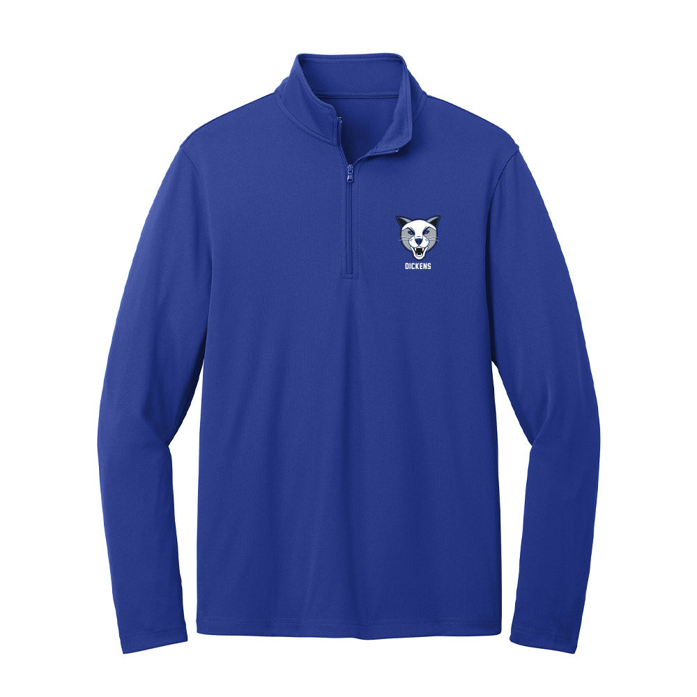 Daemen - NCAA Women's Soccer : Mia Dickens - Lightweight Quarter Zip Jacket-0