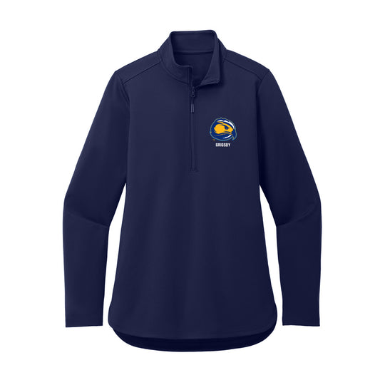 FLC - NCAA Football : Kingston Grigsby - Women's Premium Quarter Zip Jacket-0