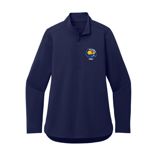 FLC - NCAA Football : Christopher Ponce - Women's Premium Quarter Zip Jacket-0