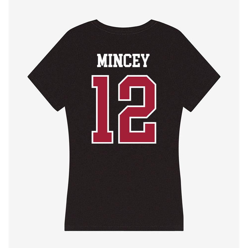 Alabama - NCAA Football : Zavier Mincey - Women's V-Neck T-Shirt-1