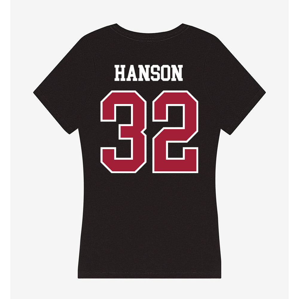 Alabama - NCAA Football : Griffin Hanson - Women's V-Neck T-Shirt-1