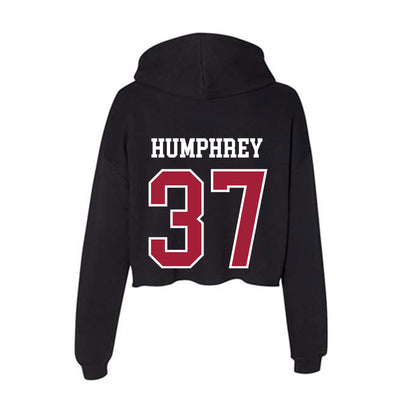 Alabama - NCAA Baseball : Kaden Humphrey - Women's Crop Fleece Hoodie-1
