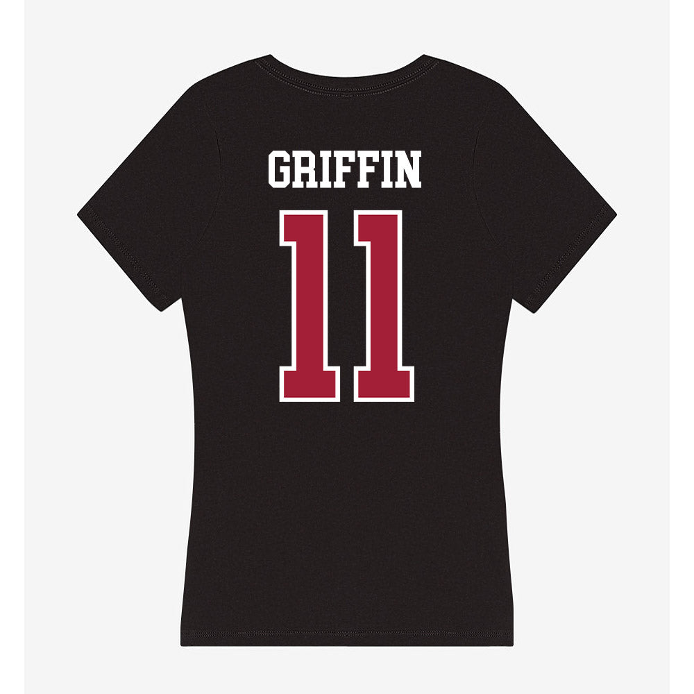 Alabama - NCAA Football : Xavier Griffin - Women's V-Neck T-Shirt-1