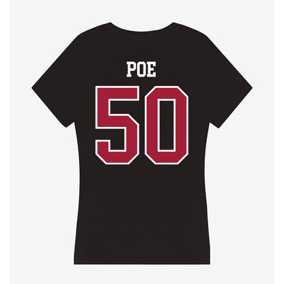 Alabama - NCAA Football : Casey Poe - Women's V-Neck T-Shirt-1