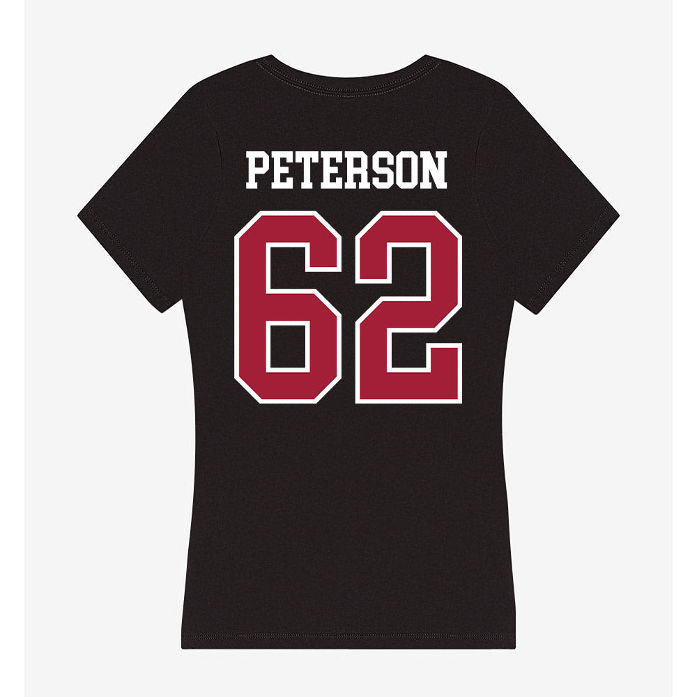Alabama - NCAA Football : Davis Peterson - Women's V-Neck T-Shirt-1